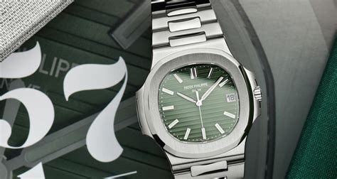 patek philippe nautilus vert